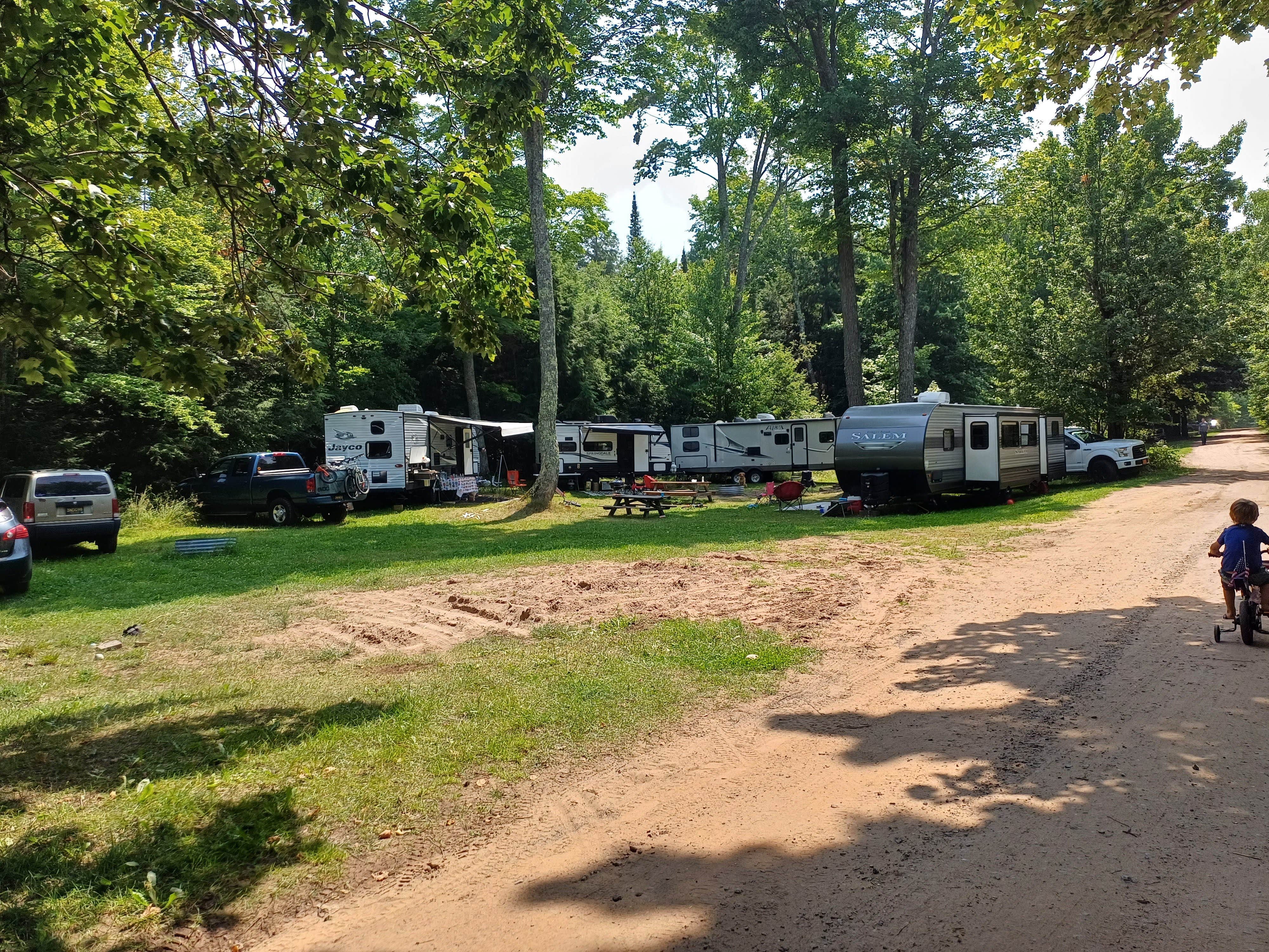 Camper-submitted photo at Agate Beach Park Campground near Houghton, MI