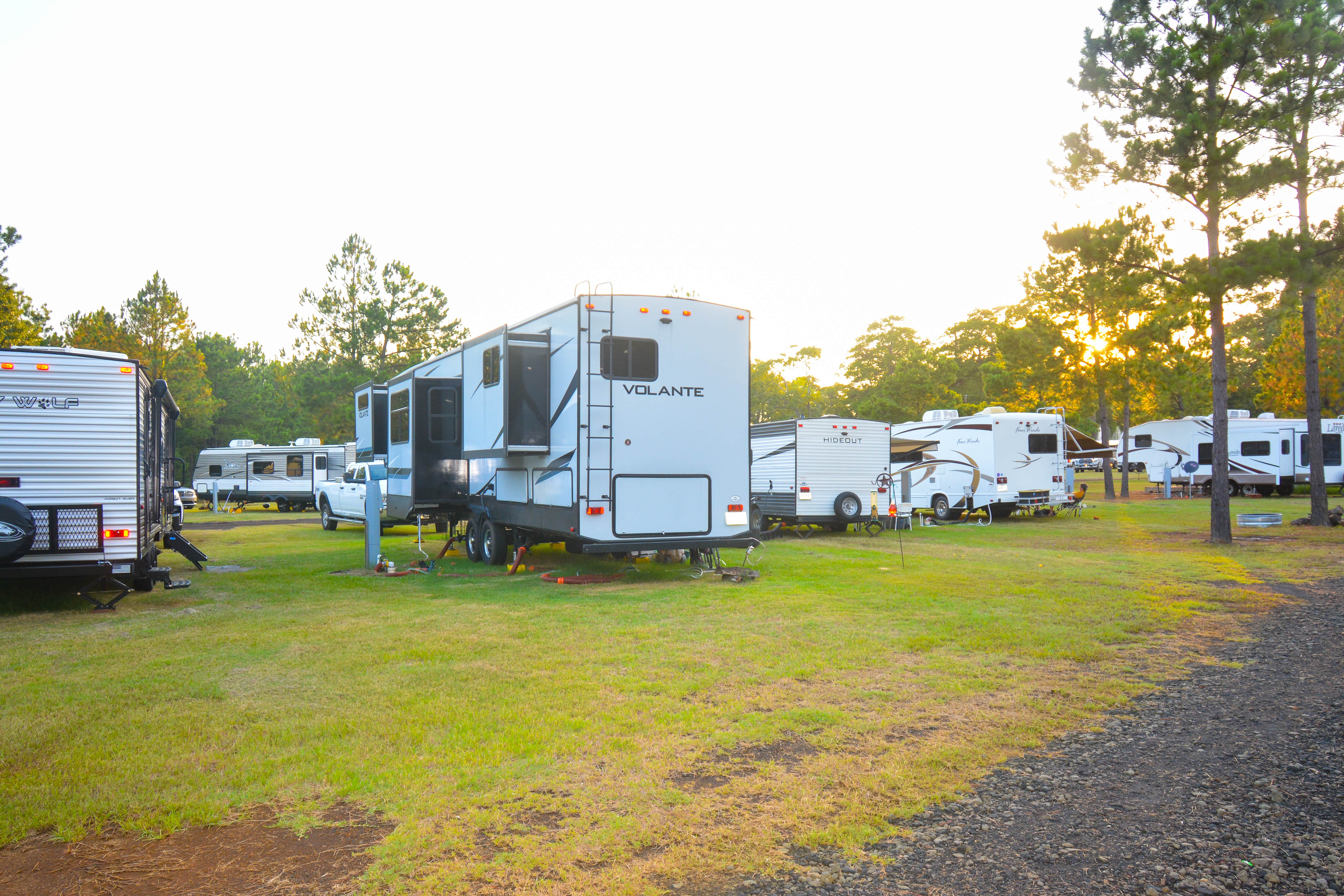 Stephen B.'s photo of rv camping at Lost Frontier RV Park and Bar & Grill near San Augustine, TX