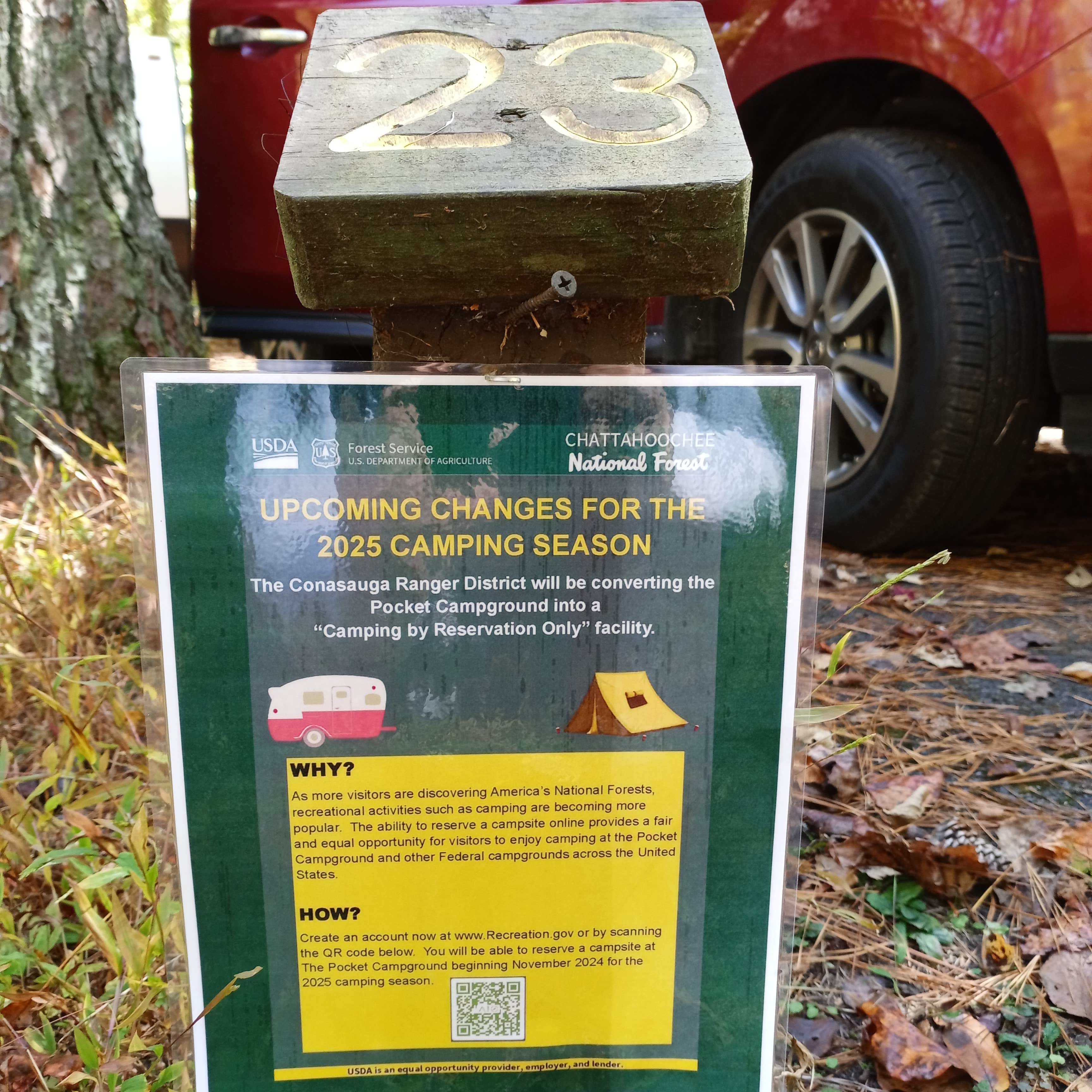 Camper-submitted photo at John's Mountain WMA near Menlo, GA