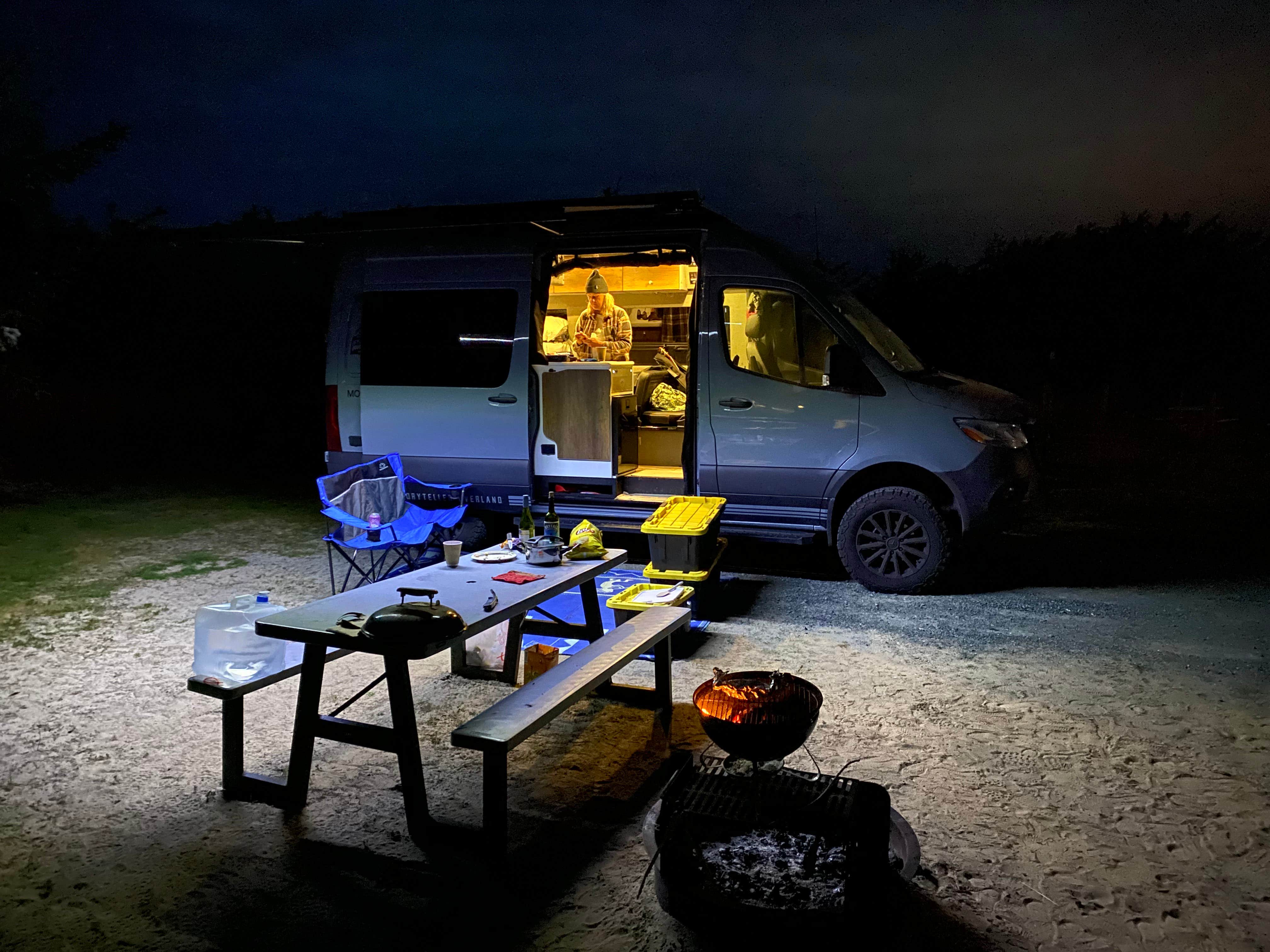 Chris S.'s photo of rv camping at Permanently Closed near Lake Tahoe Basin Management Unit