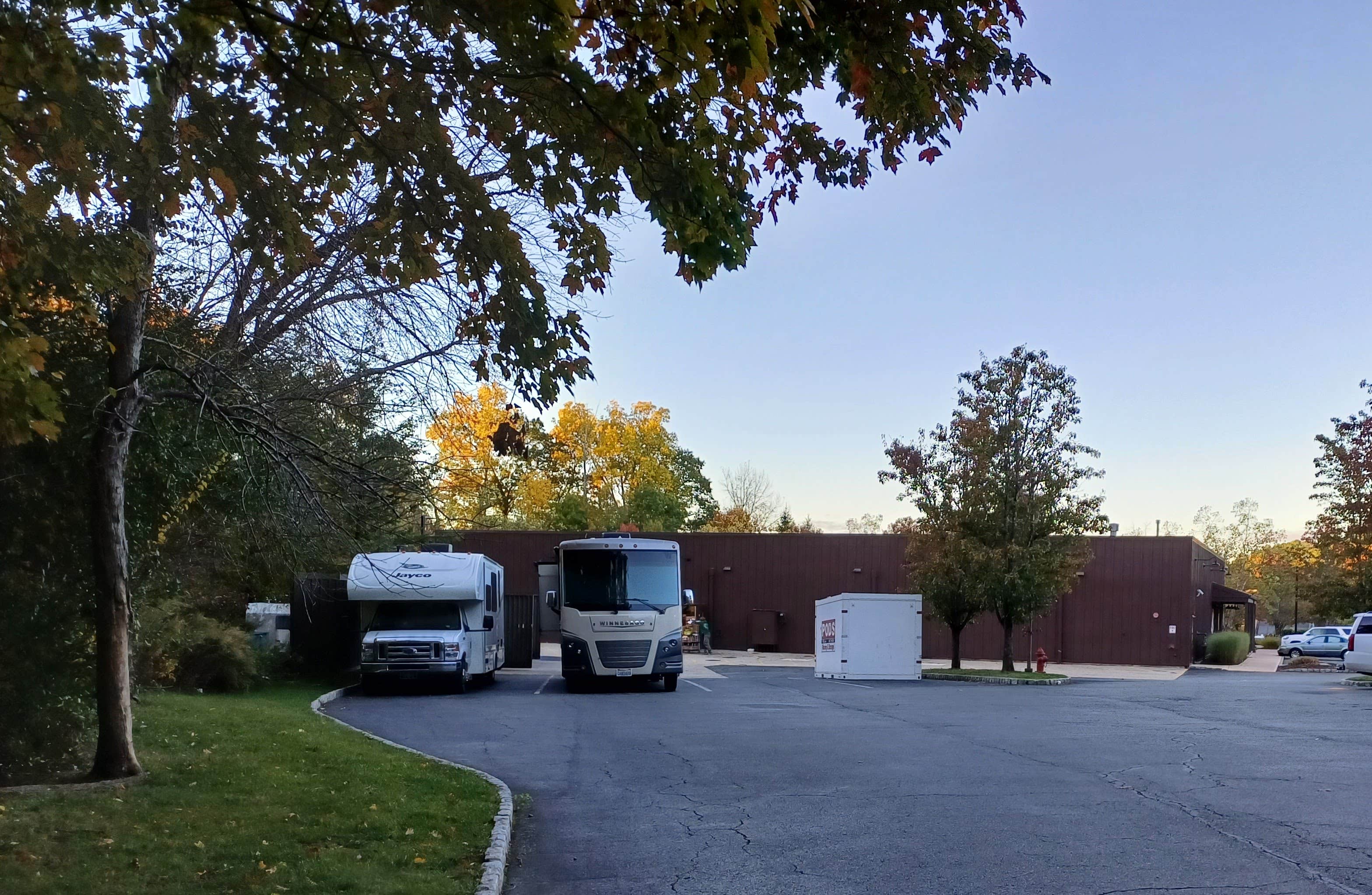 Laura M.'s photo of rv camping at Cracker Barrel — Mt Arlington (Roxbury) near Jersey City, NJ