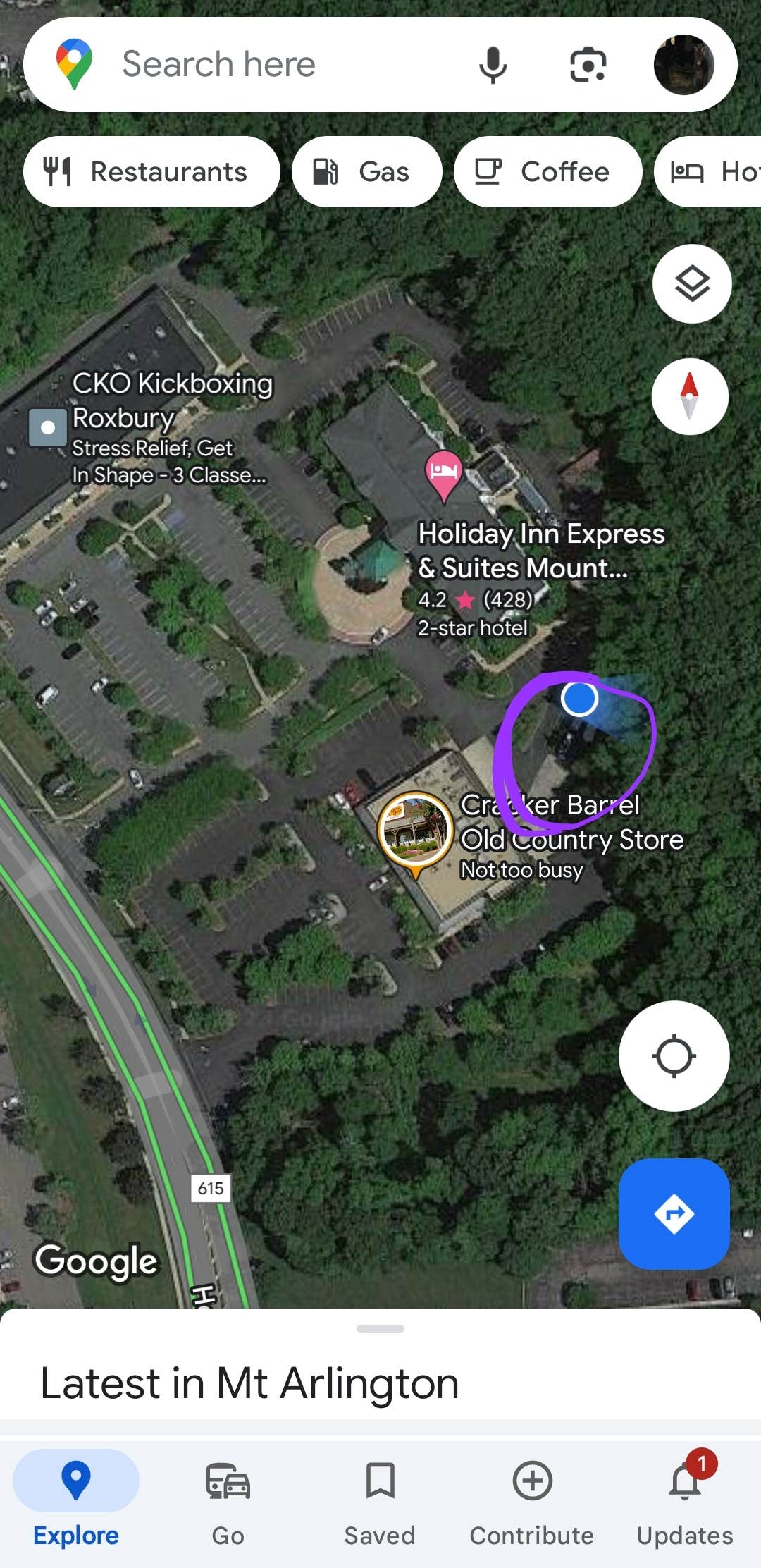 Cracker Barrel — Mt Arlington (Roxbury)