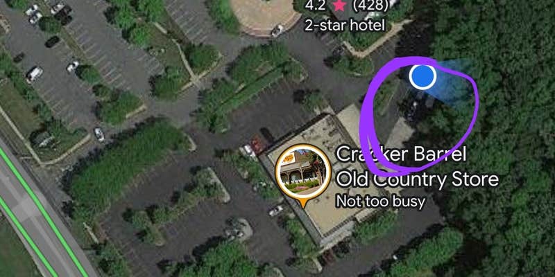 Camper submitted image from Cracker Barrel — Mt Arlington (Roxbury)