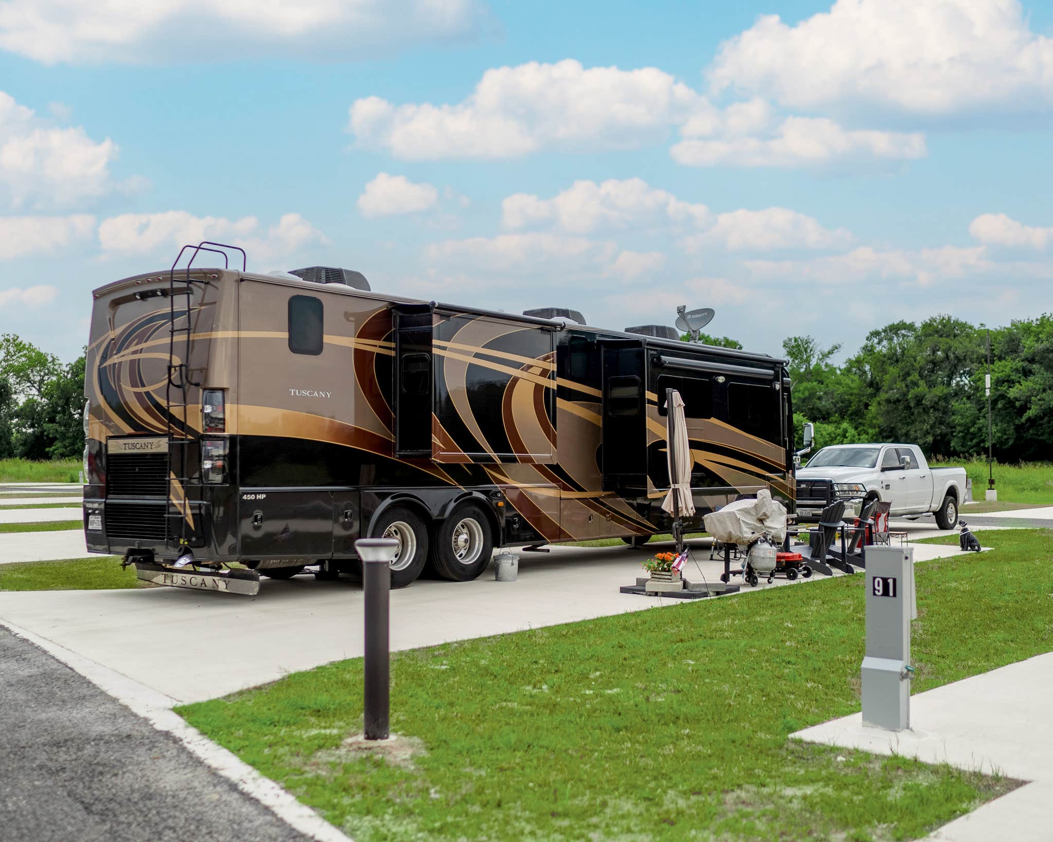 Horizon M.'s photo of rv camping at The Hill Top at Brenham Luxury RV Resort near Bryan, TX