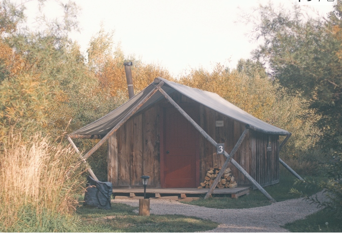 Ashley F.'s photo of glamping accommodations at Moose Creek Ranch near Teton Village, WY