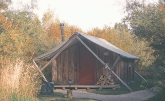 Ashley F.'s photo of glamping accommodations at Moose Creek Ranch near Jackson, WY