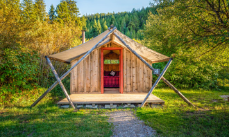Camping near Teton Valley Resort: Moose Creek Ranch, Victor, Idaho