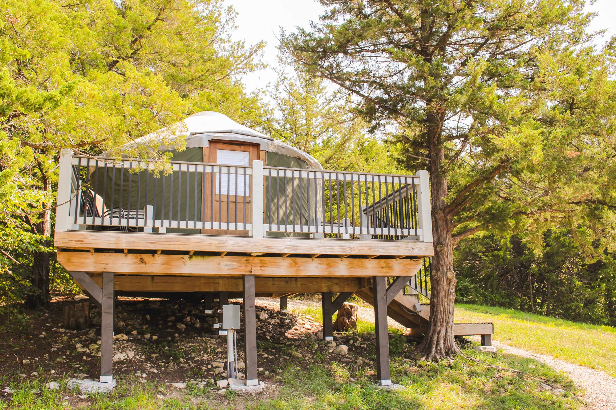 The Dyrt's photo of a cabin at Acorns Resort near Gypsum, KS