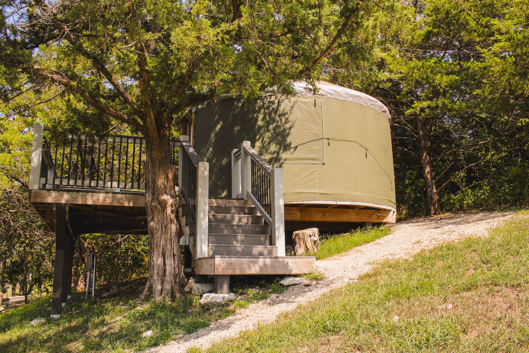 The Dyrt's photo of a cabin at Acorns Resort near Blue Rapids, KS