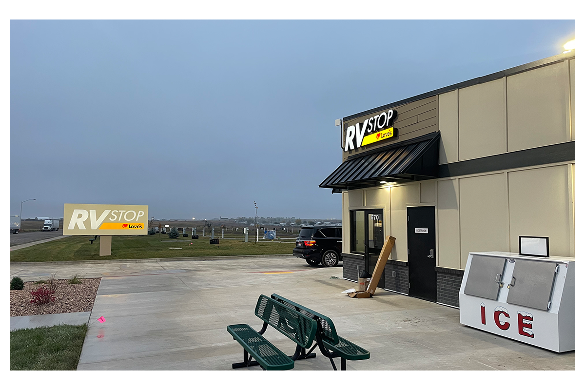 Camper-submitted photo at Love's RV Stop-Box Elder 602 near Wall, SD