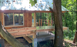 Ashley F.'s photo of a cabin at The PineApple Farm near Hamlin, NY