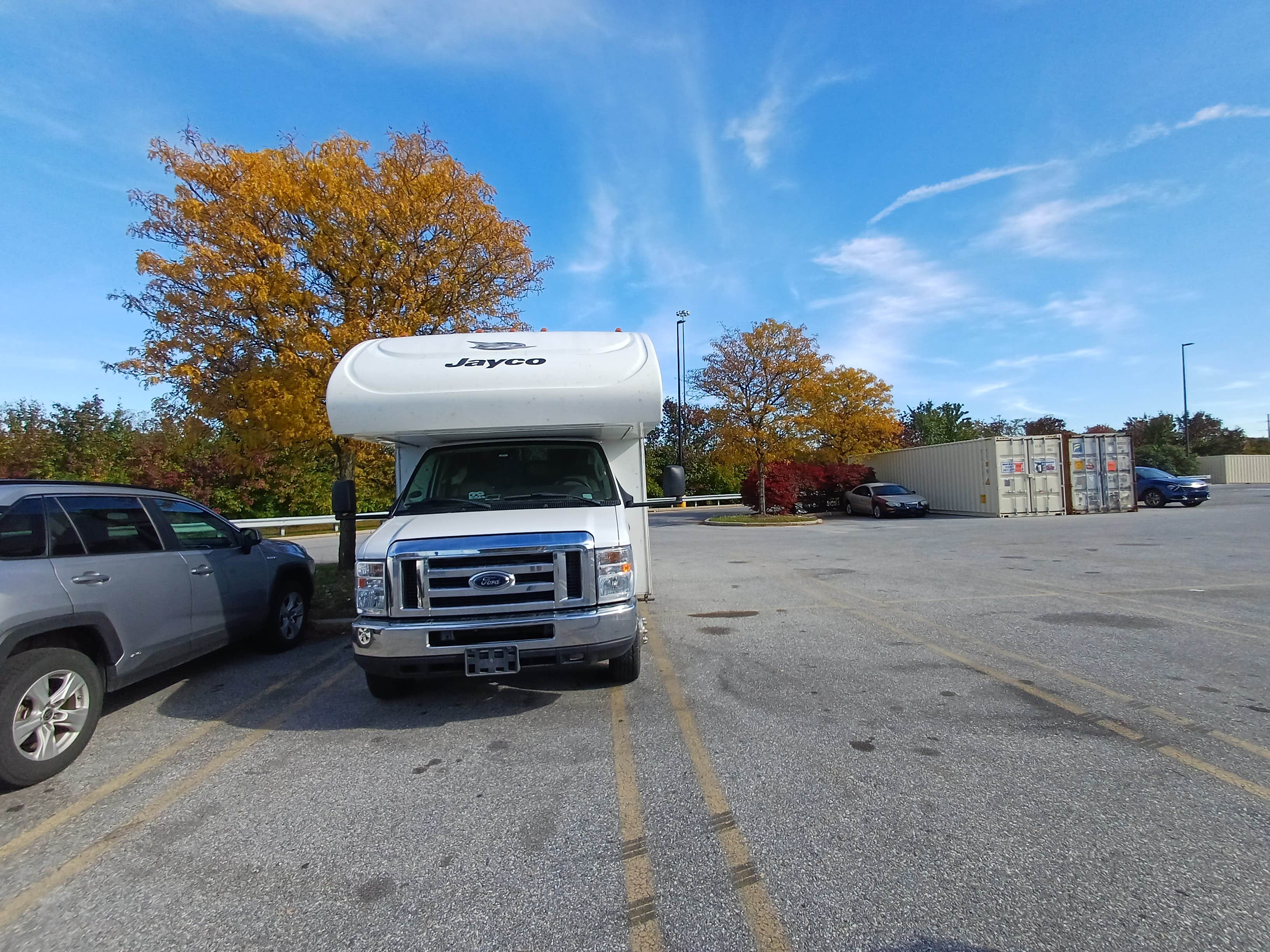 Laura M.'s photo of rv camping at Walmart - King of Prussia near King of Prussia, PA