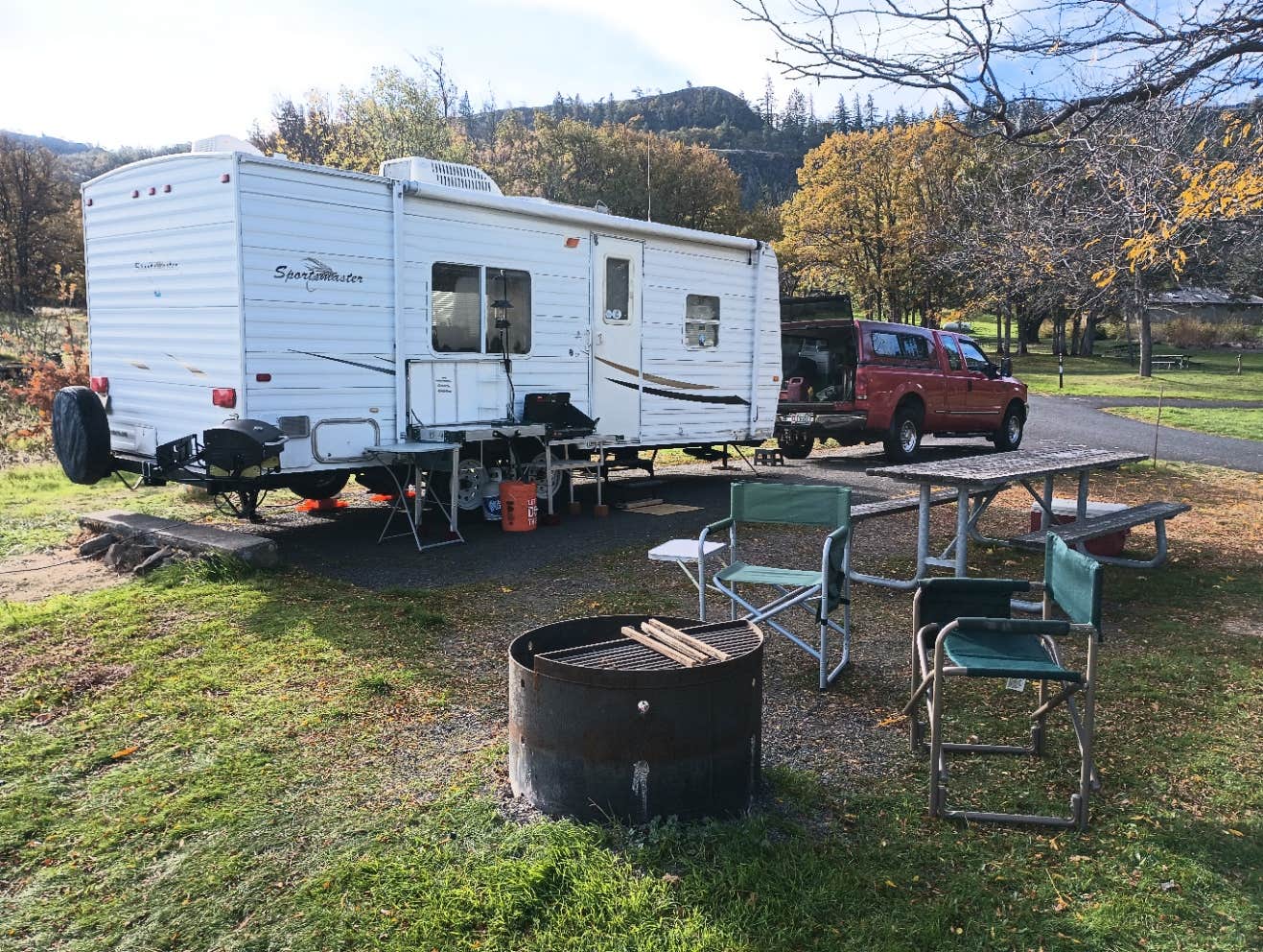 Robert D.'s photo of rv camping at Memaloose State Park Campground near Underwood, WA