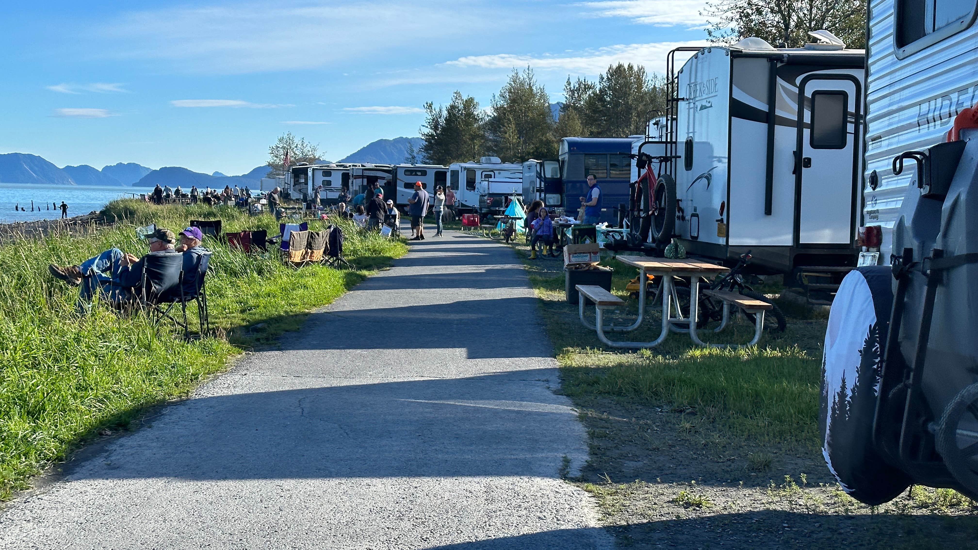Melissa W.'s photo of rv camping at Seward City Campgrounds near Kenai Fjords National Park