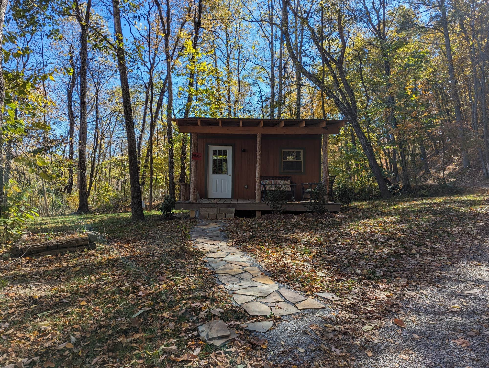The Dyrt's photo of a cabin at Wilderness Adventure at Eagle Landing near Buchanan, VA