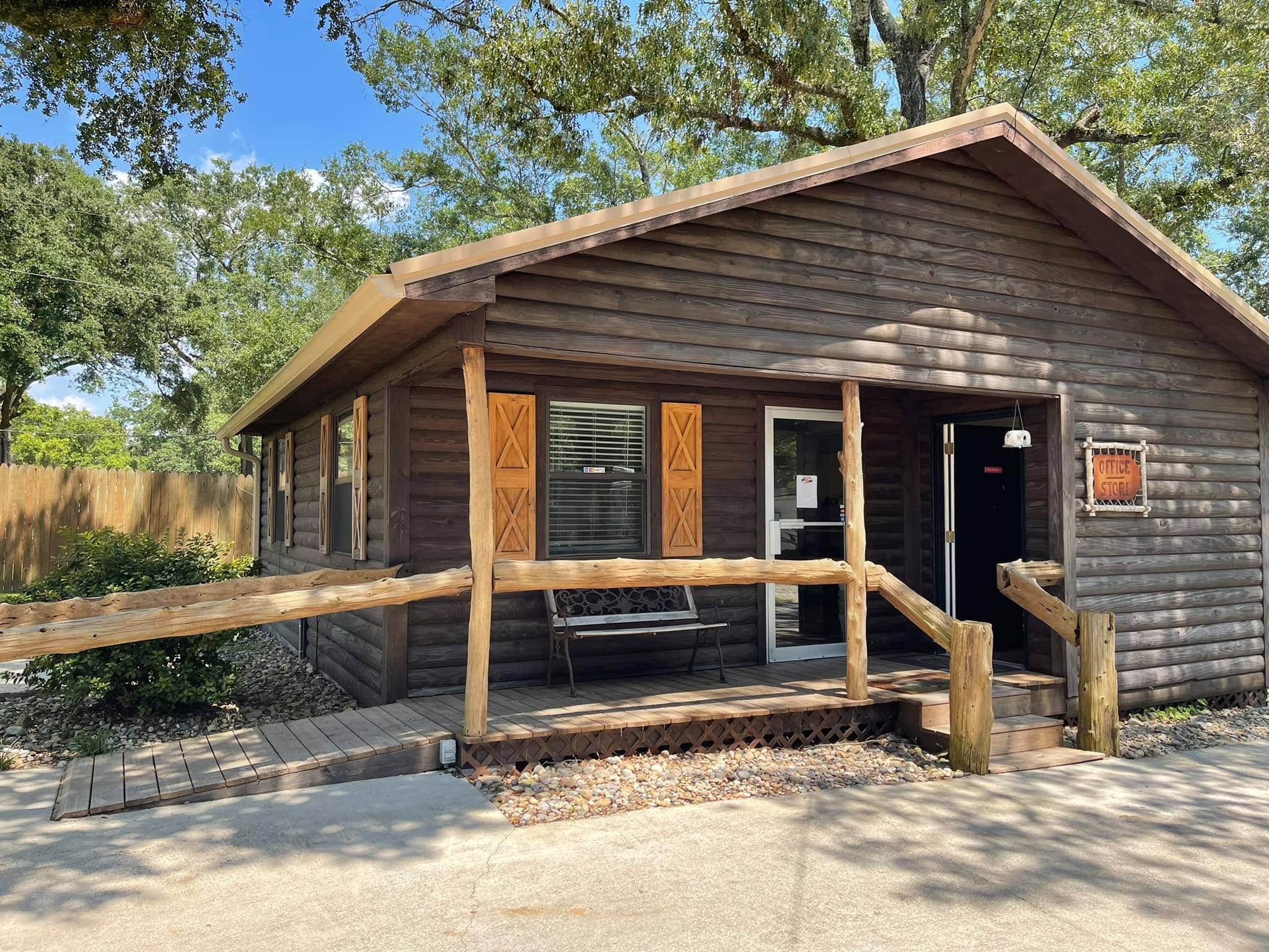 Debbie D.'s photo of a cabin at Mobile Oaks RV Resort near Robertsdale, AL