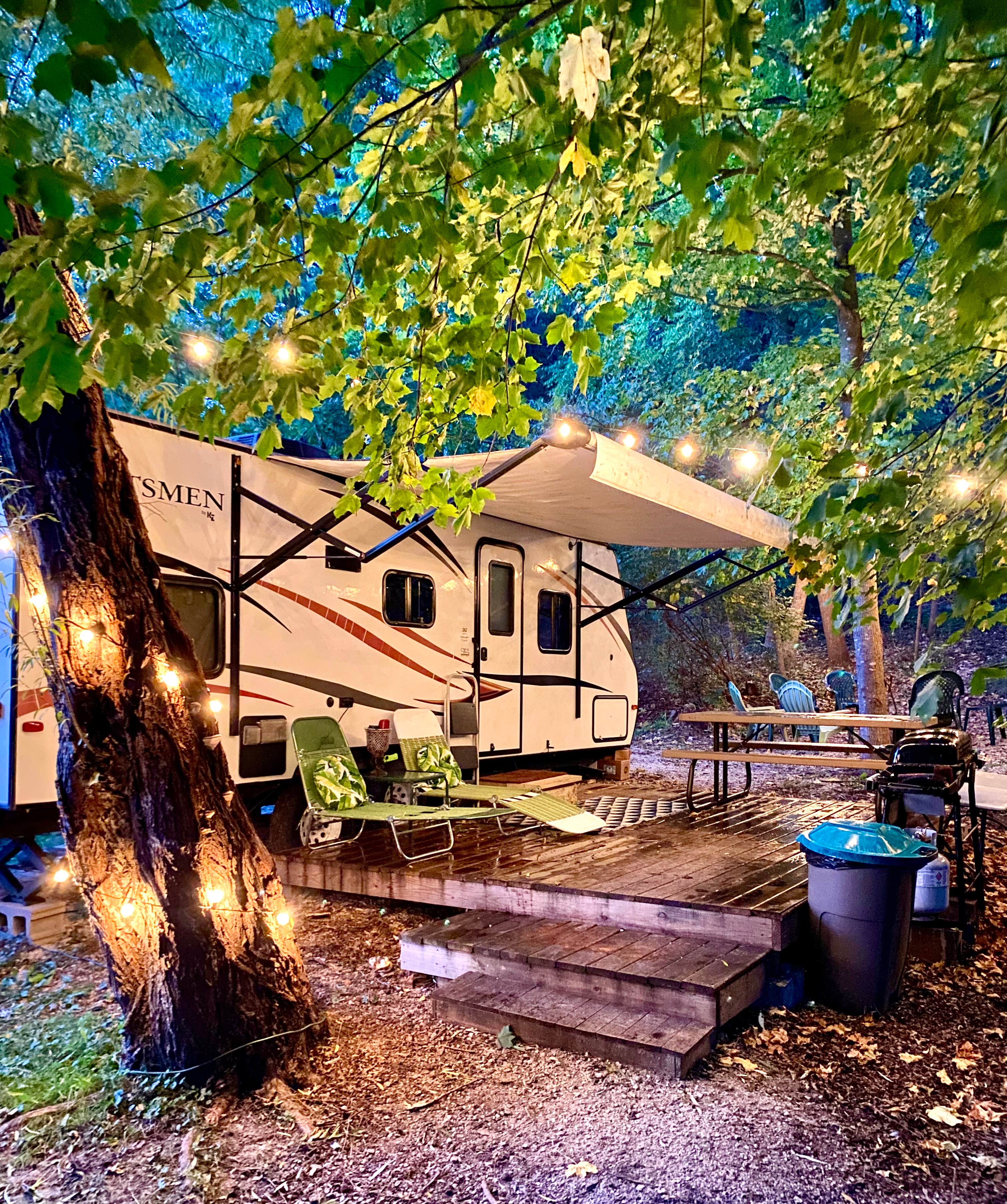 Rose L.'s photo at Hideaway Camper By The Cave 2.0 near Preston, MN