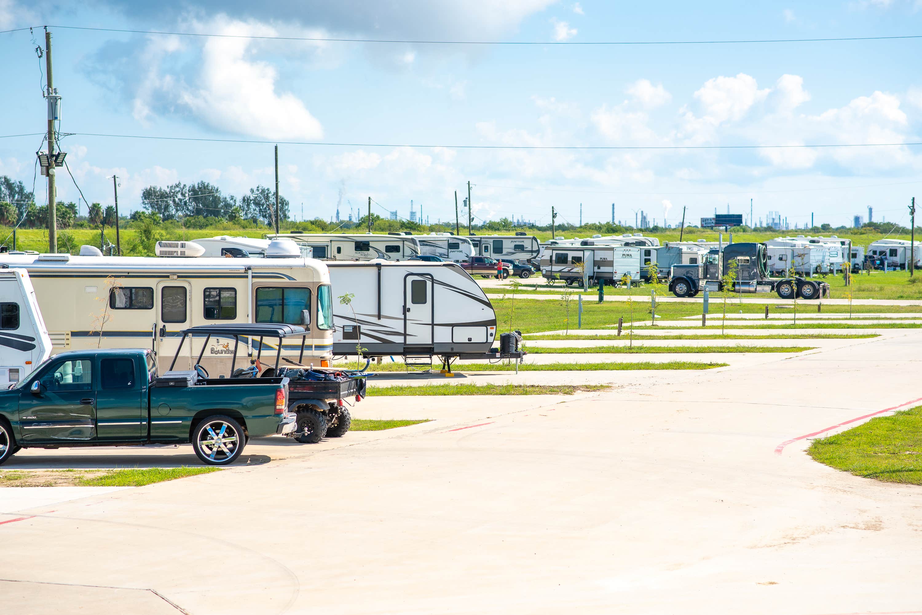 shivan A.'s photo of rv camping at Big State RV Park near Jamaica Beach, TX