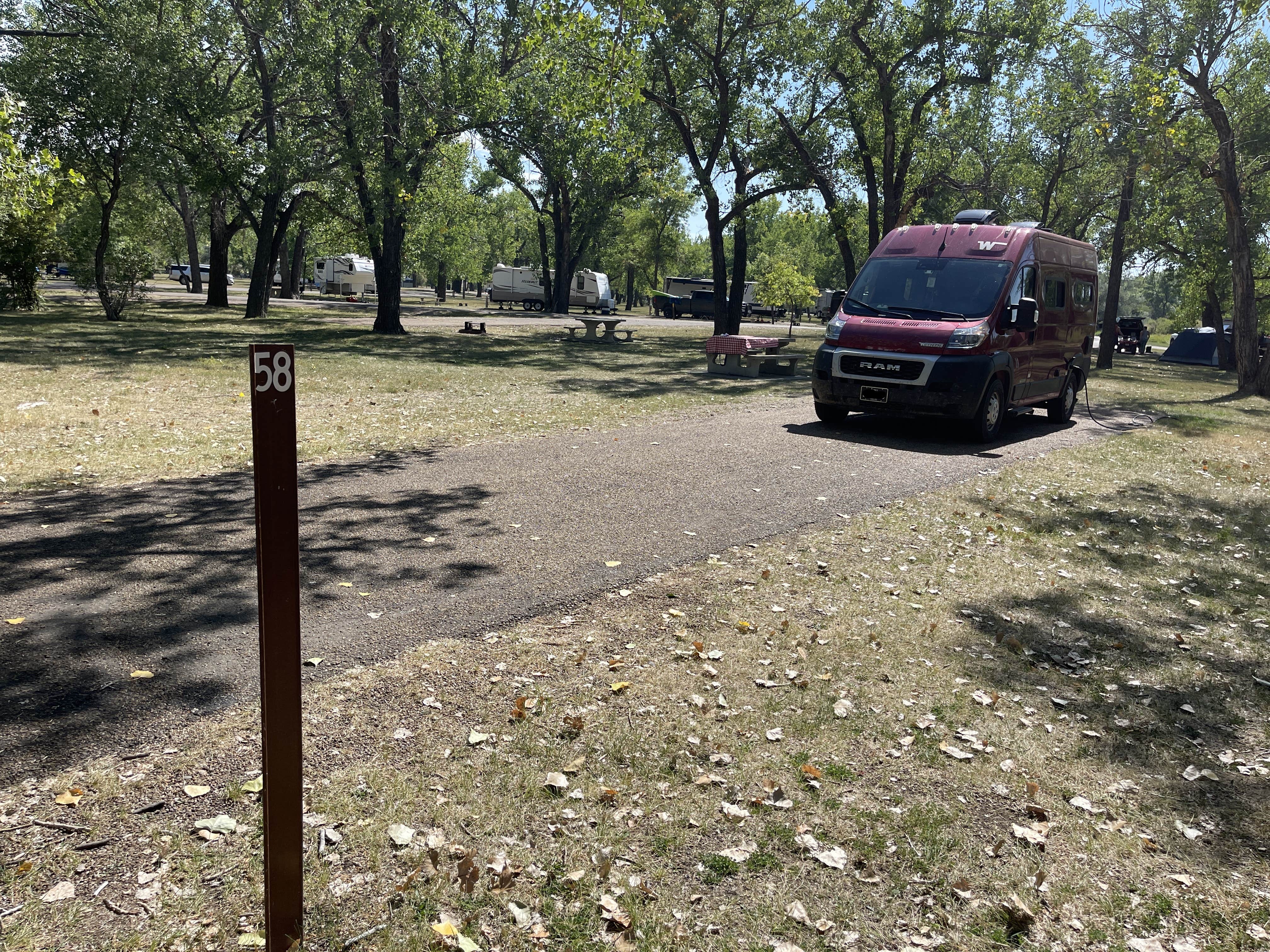 Lee D.'s photo of rv camping at Downstream (MT) near Nashua, MT