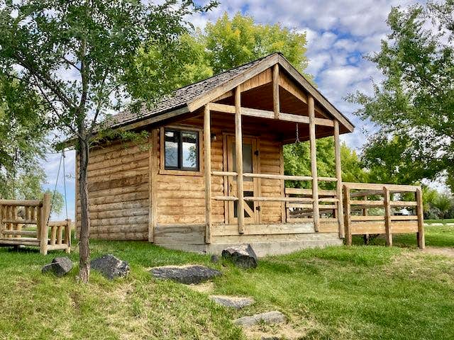 MickandKarla W.'s photo of glamping accommodations at Lake Walcott State Park Campground near Rockland, ID