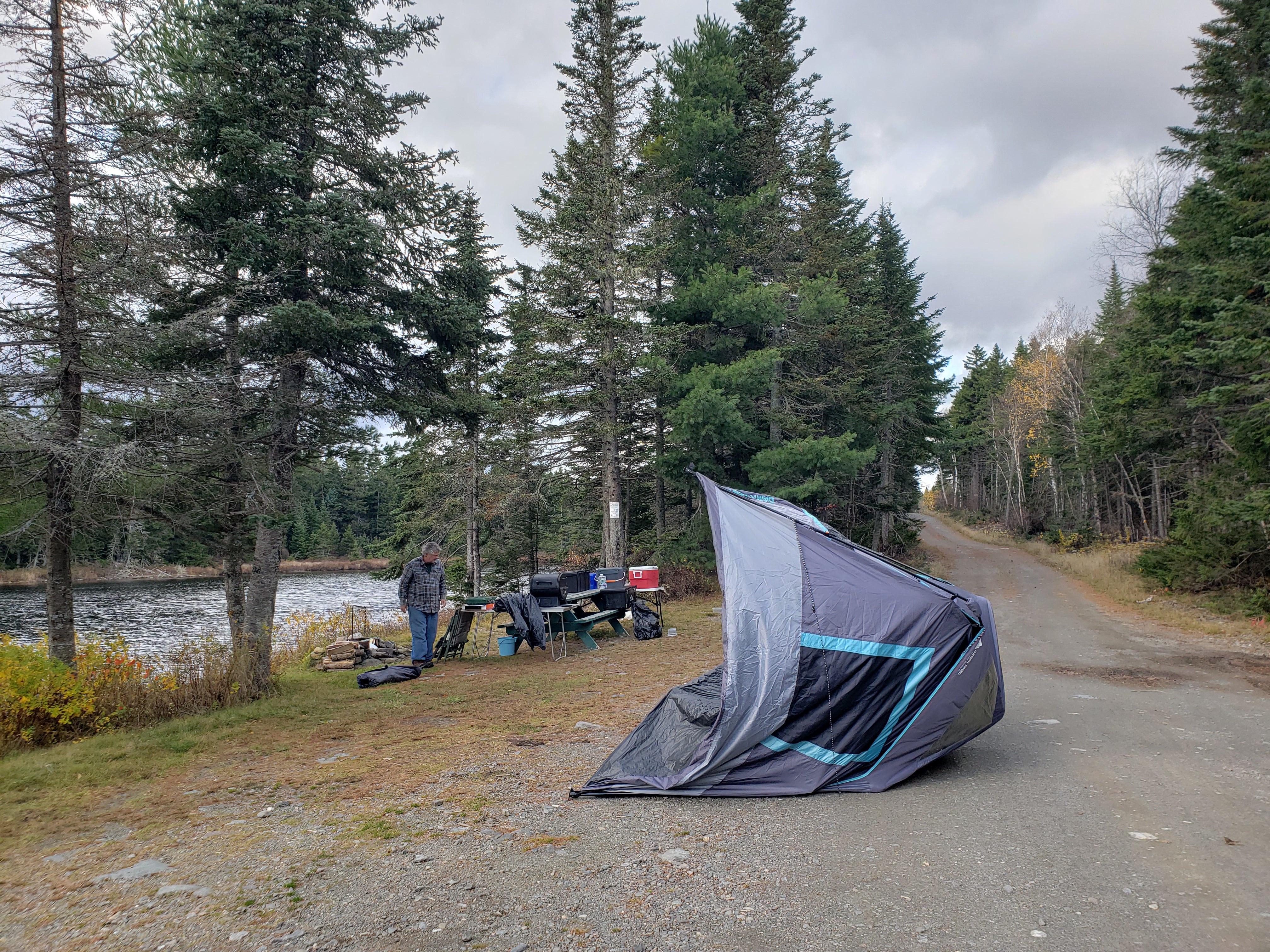 Camper submitted image from Lone Jack Campground — Cold Stream Forest - 1