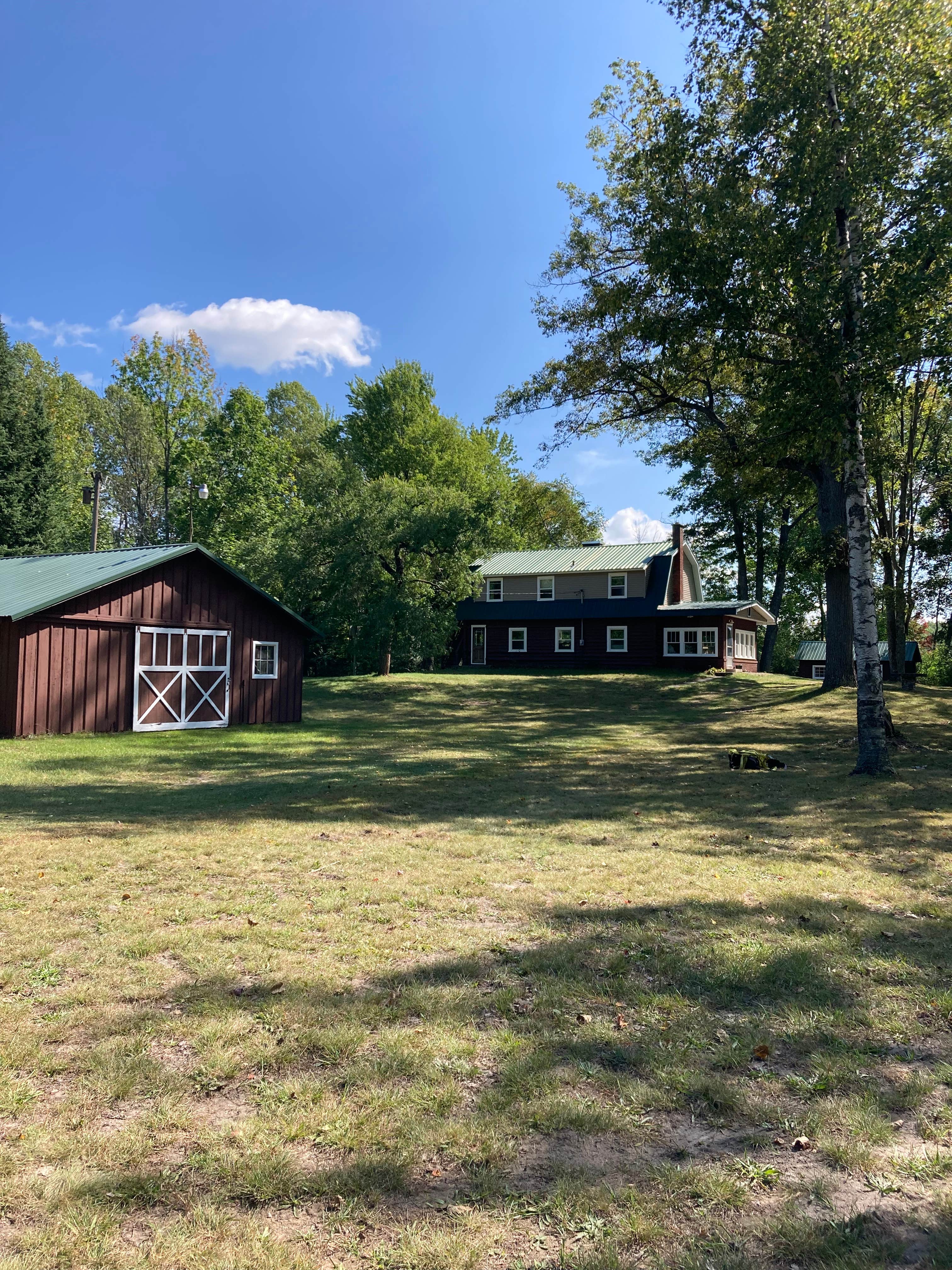 Robert D.'s photo of a cabin at Woodlands Acres Campground near Pinconning, MI