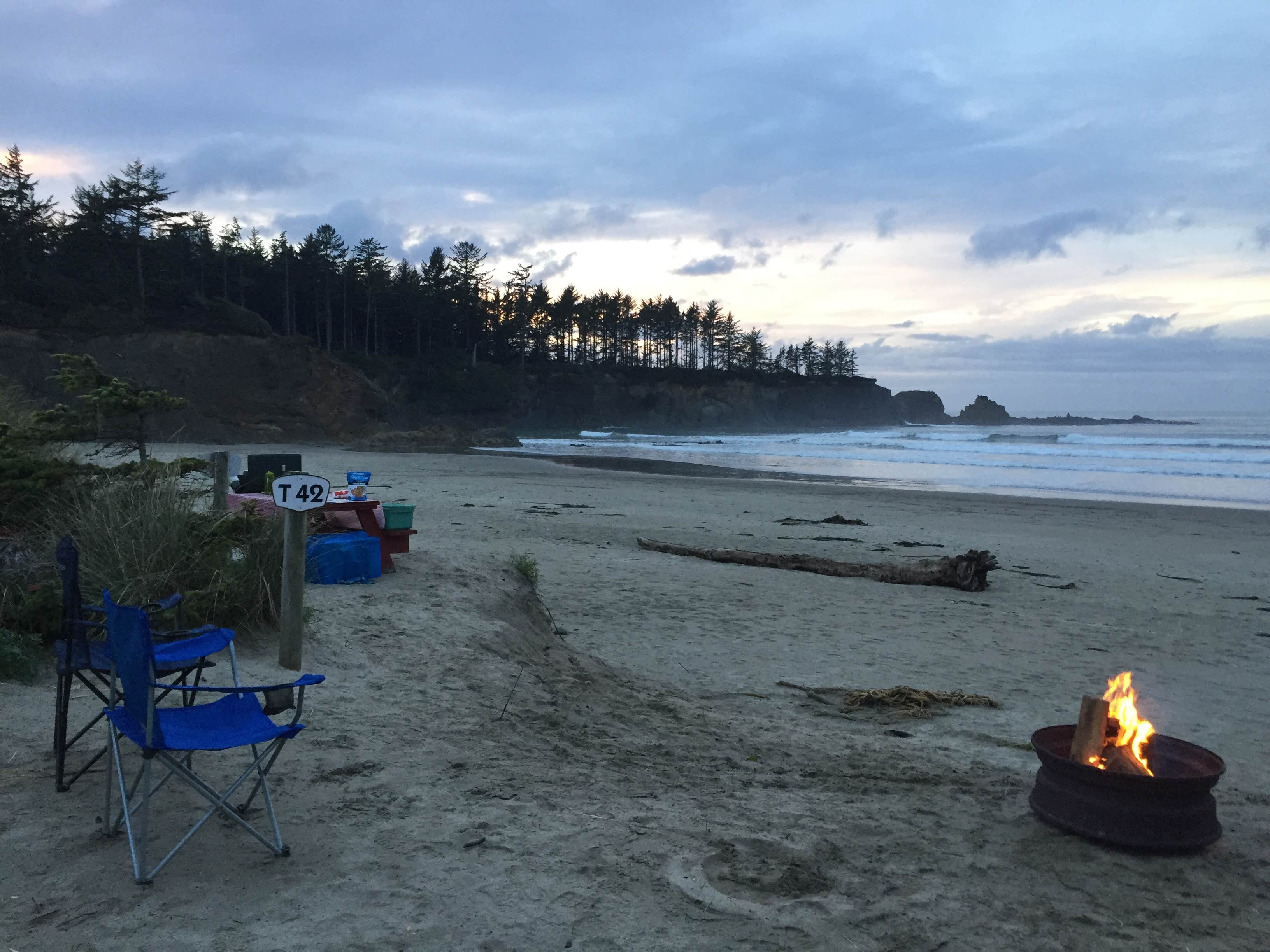 Camper-submitted photo at Oceanside RV Park near Ophir, OR