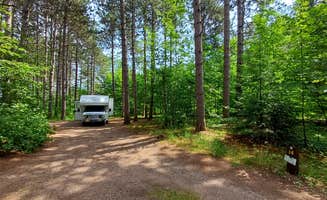 Laura M.'s photo of rv camping at Bay Furnace Campground near Pictured Rocks National Park