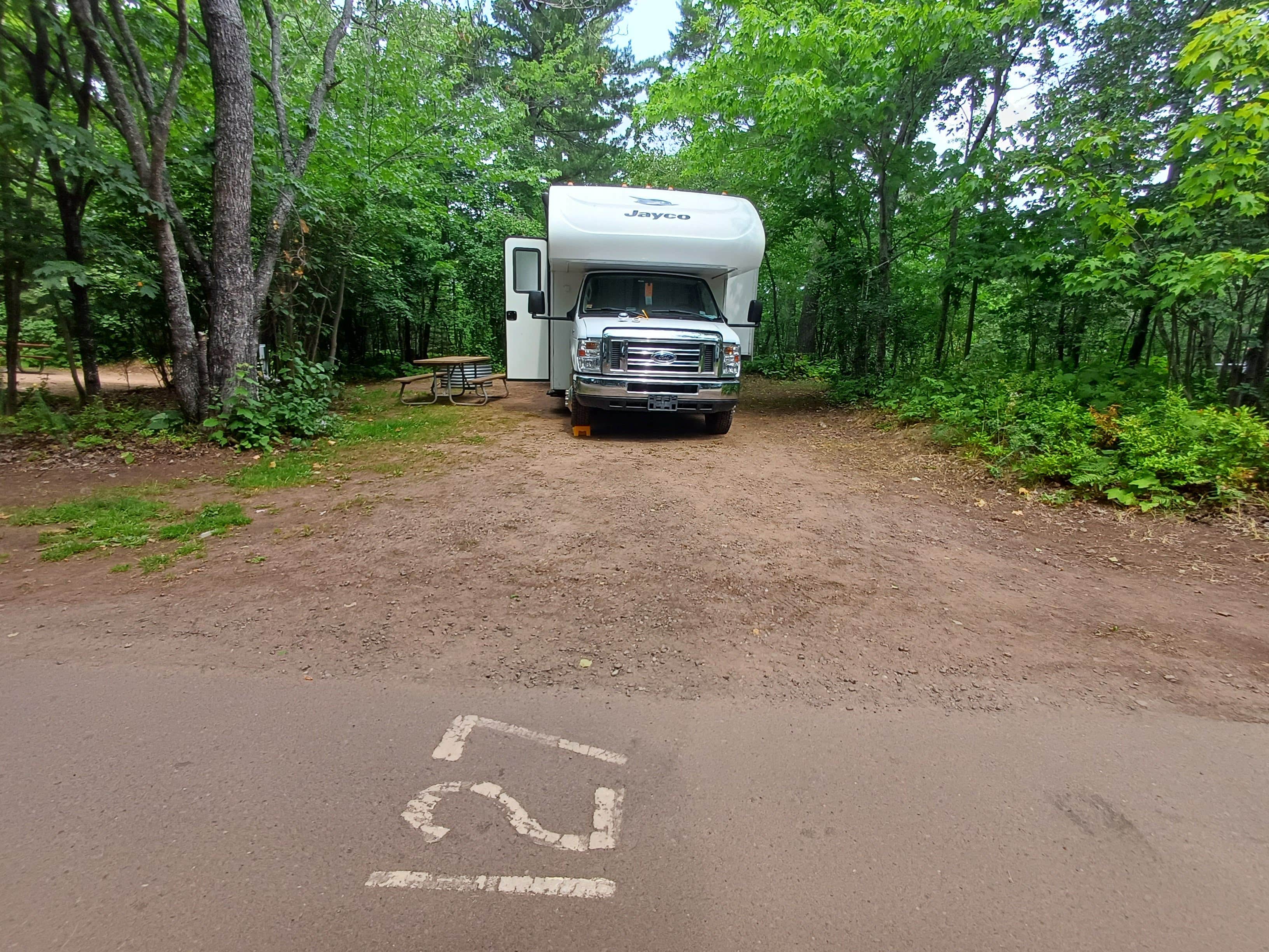 Laura M.'s photo of rv camping at Fort Wilkins Historic State Park — Fort Wilkins State Historic Park near Allouez, MI
