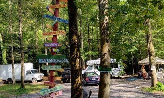 Camping near Creekside Stayz Glamping and camping in the Smokies: Long Creek Haven, Del Rio, Tennessee
