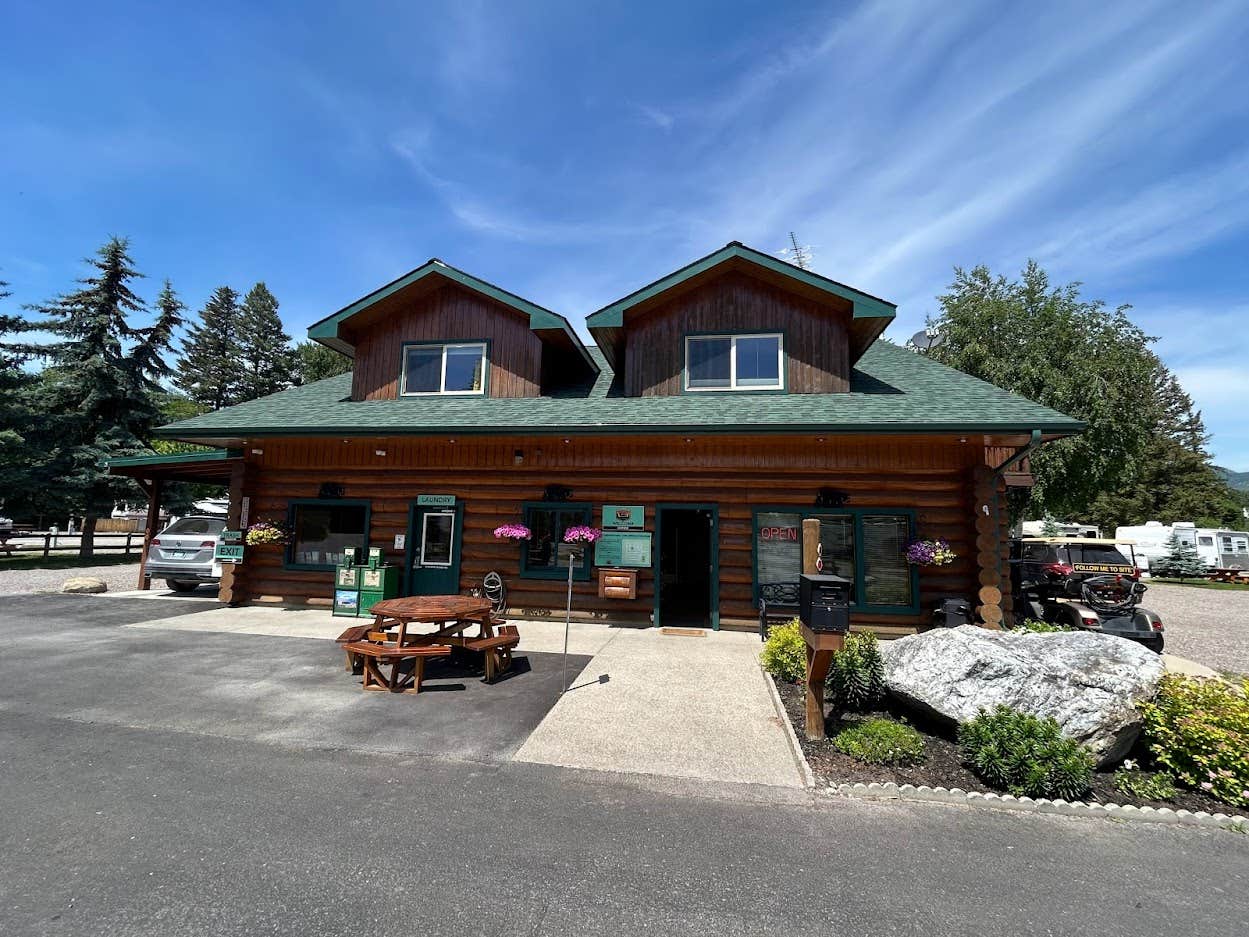 Ryan H.'s photo of a cabin at Columbia Falls RV Park near Flathead National Forest