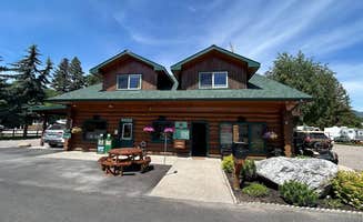Ryan H.'s photo of a cabin at Columbia Falls RV Park near Trego, MT