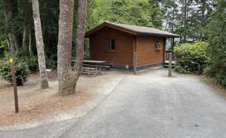 Lee D.'s photo of a cabin at Umpqua Lighthouse State Park Campground near Mapleton, OR