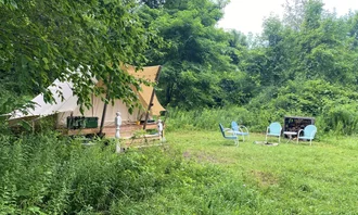 Camping near Tentrr Signature Site - On Danby Pond: Secret Meadow, Hillsdale, New York