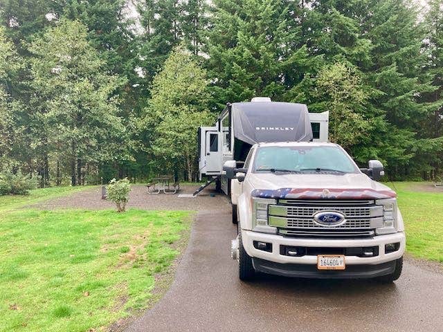 MickandKarla W.'s photo of rv camping at Dairy Creek West — L.L. Stub Stewart Memorial State Park near Timber, OR