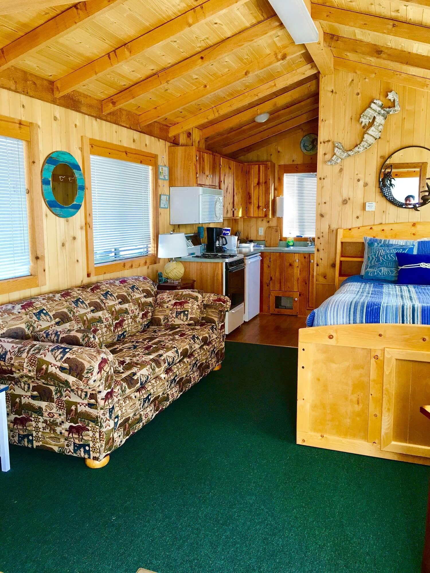 The Dyrt's photo of glamping accommodations at Driftwood Inn & Homer Seaside Lodges near Kasilof, AK