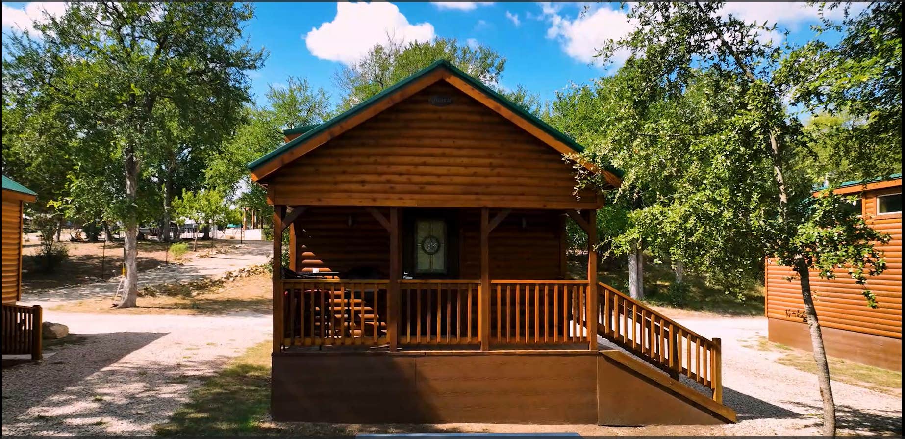 The Dyrt's photo of a cabin at Al's Hideaway Cabin and RV Rentals, LLC near Helotes, TX