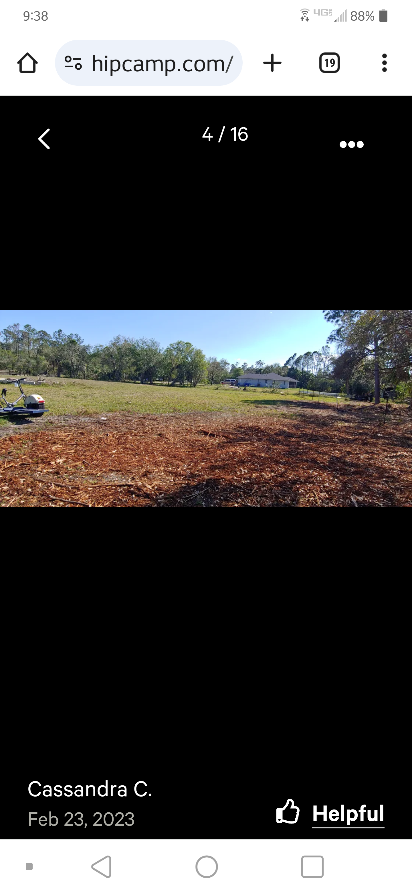 Camper-submitted photo at Camping For Pawsibilities near Port Charlotte, FL