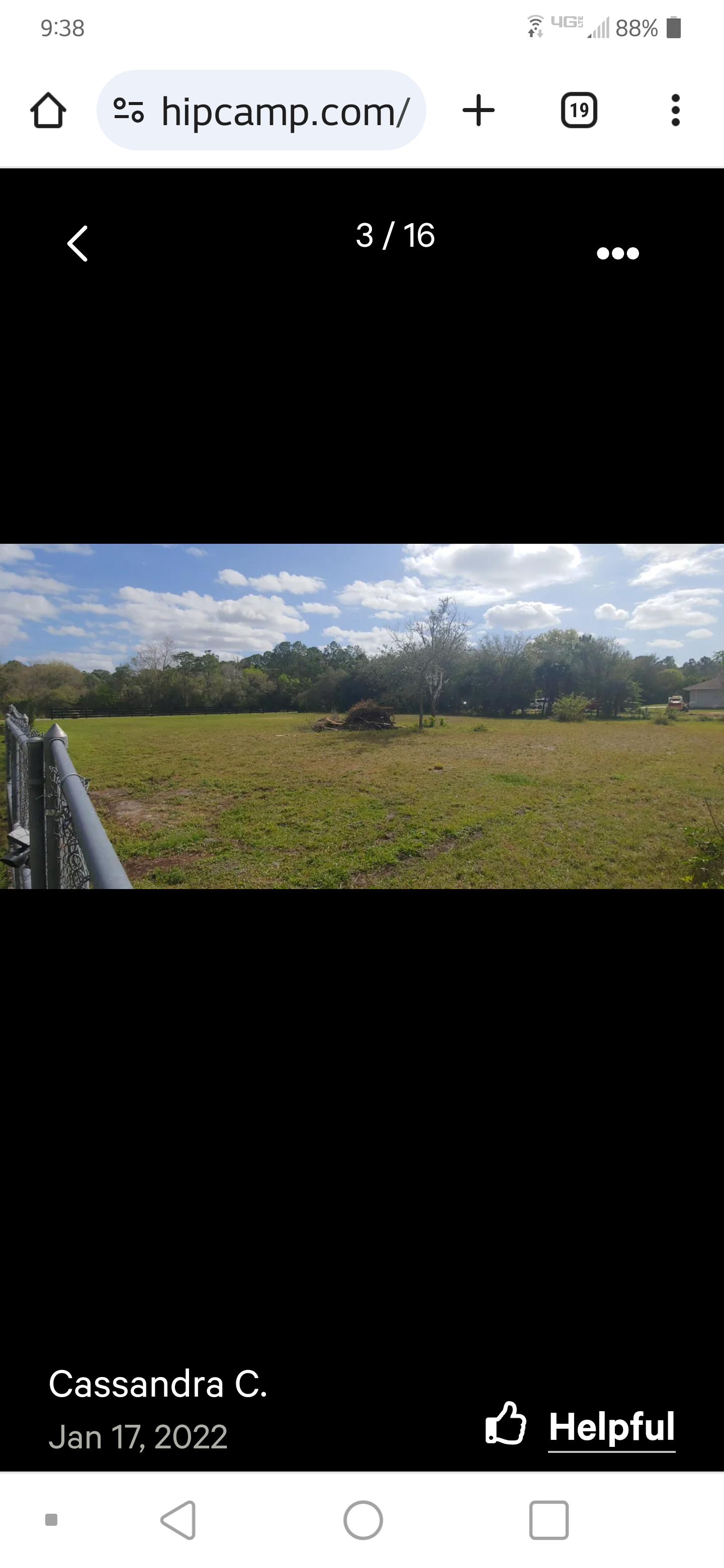 Camper-submitted photo at Camping For Pawsibilities near Port Charlotte, FL