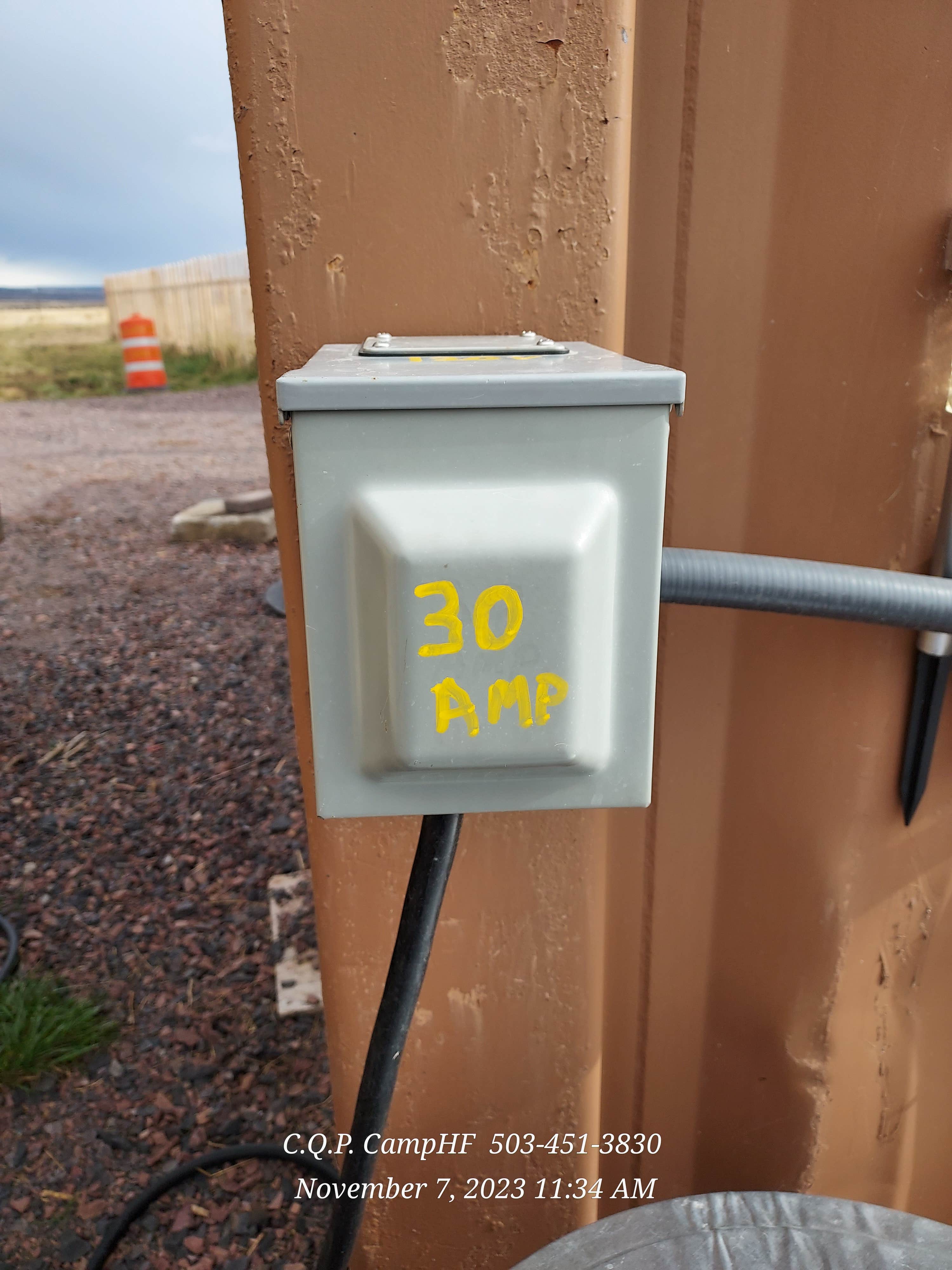 Camper-submitted photo at Captain Tuckers Quarters - Private Campground near Burns, OR