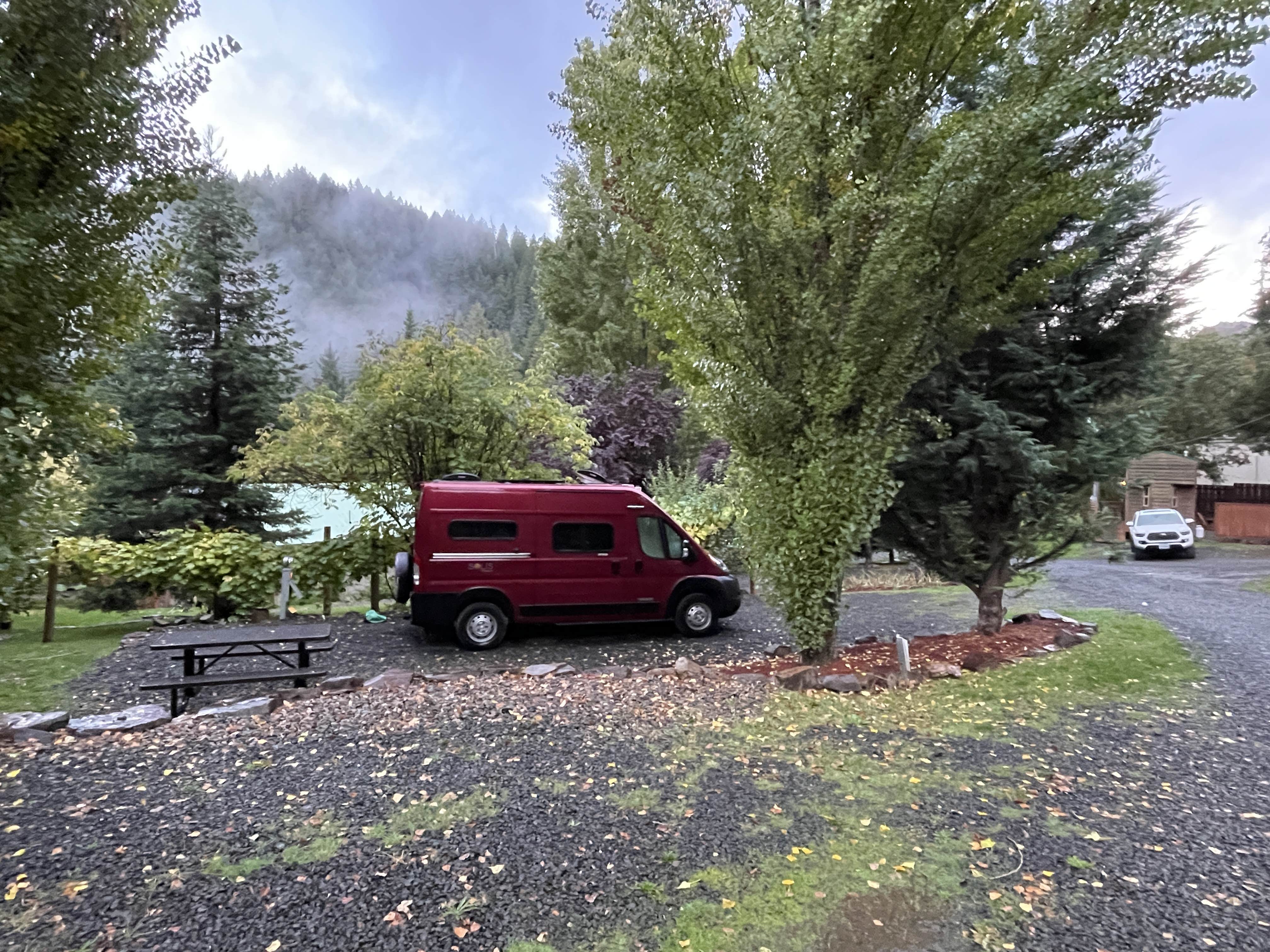 Lee D.'s photo of rv camping at Umpqua's Last Resort & Oregon Mountain Guides near Dorena Lake