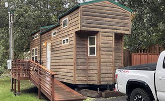 Lee D.'s photo of glamping accommodations at Umpqua's Last Resort & Oregon Mountain Guides near North Umpqua River Recreation Area