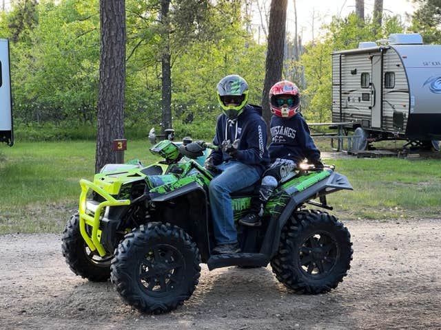 Camper-submitted photo at Beaver Trail Campground near Alger, MI