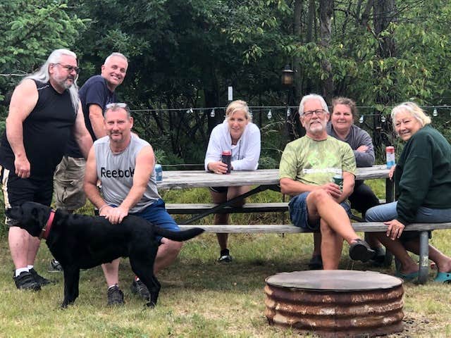 Cynthia M.'s photo of camping with pets at Beaver Trail Campground near Grayling, MI