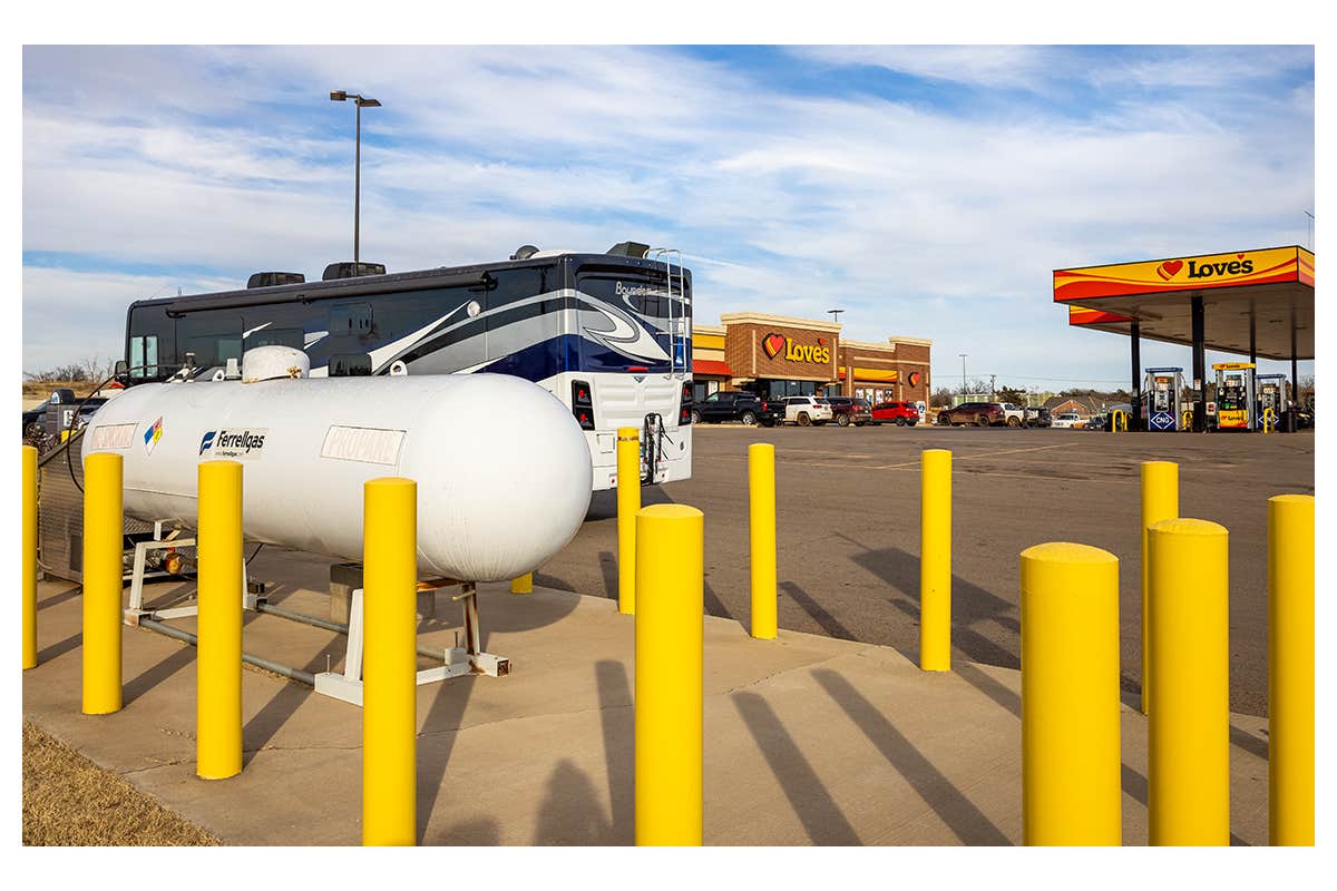 Camper-submitted photo at Love's RV Hookup-Hampshire IL 763 near Glenview, IL