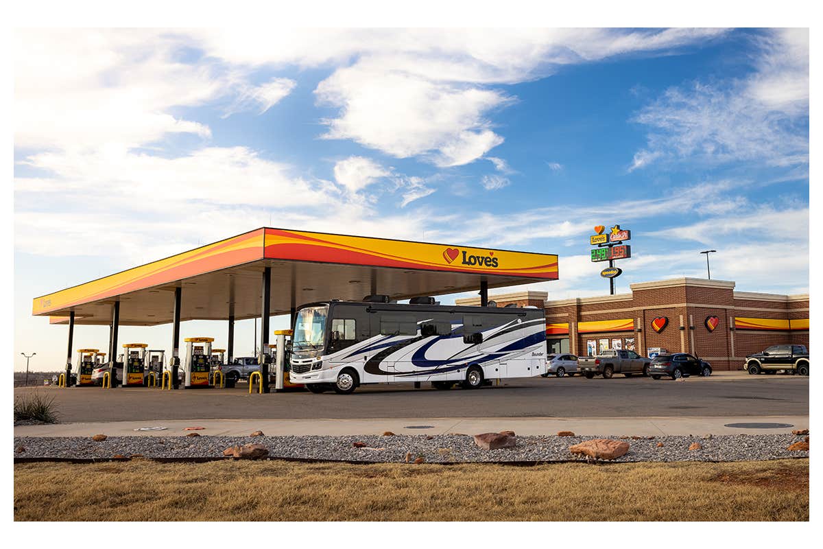 Camper-submitted photo at Love's RV Hookup-Hampshire IL 763 near Glenview, IL