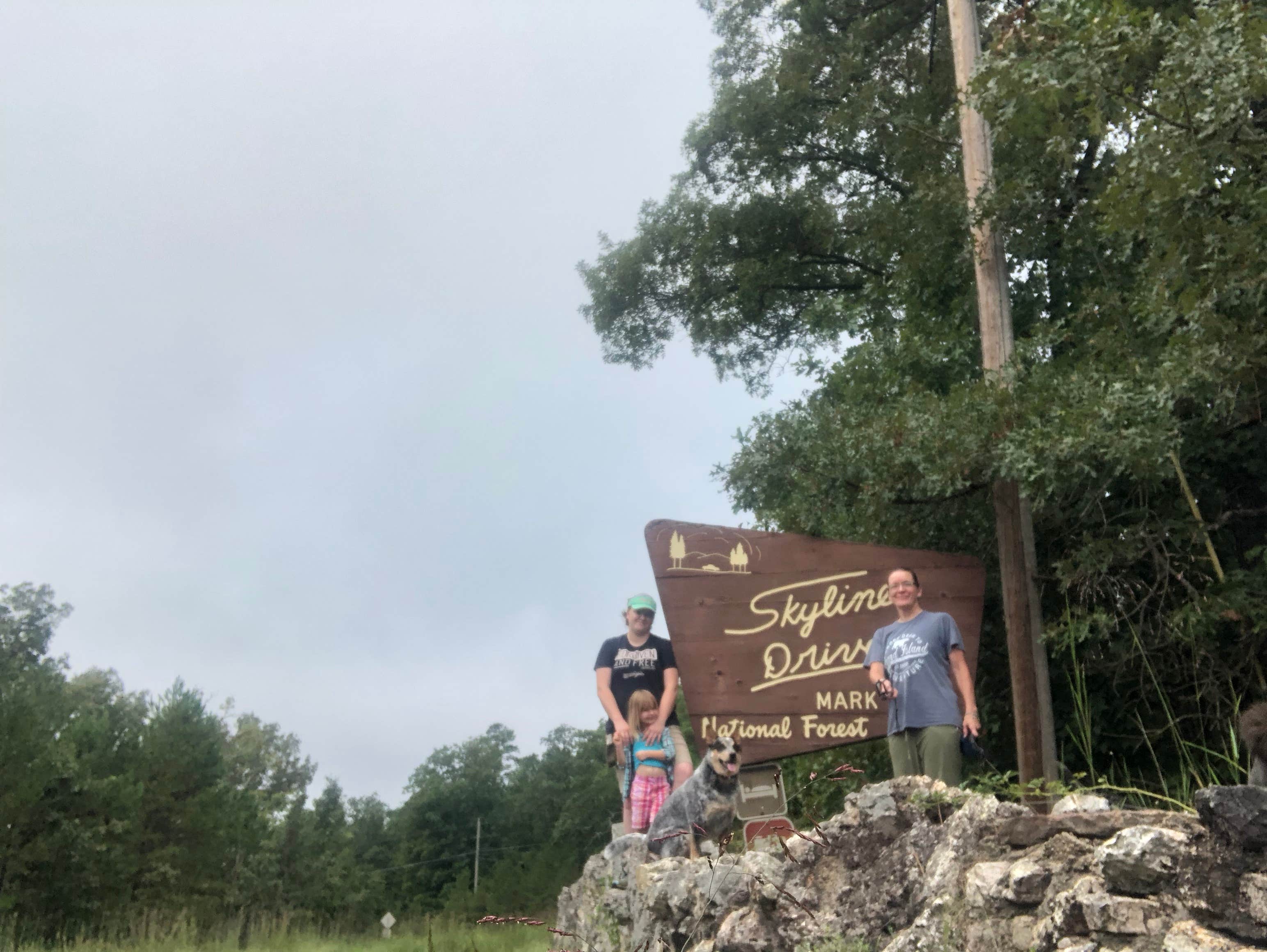 Skyline Drive is the scenic byway if the area