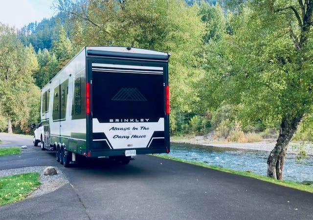 MickandKarla W.'s photo of rv camping at Casey's Riverside RV resort near East Springfield, OR