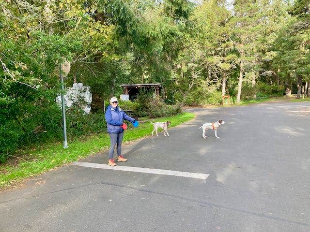 MickandKarla W.'s photo of camping with pets at Fort Stevens State Park Campground near Ilwaco, WA