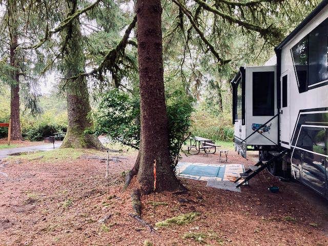 MickandKarla W.'s photo of glamping accommodations at Fort Stevens State Park Campground near Tolovana Park, OR